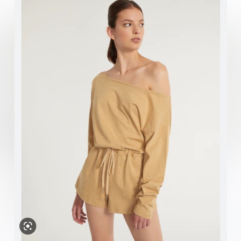 MARISSA WEBB Marlo Drop Shoulder Knit Romper NWT